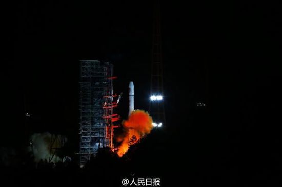 衛(wèi)星發(fā)射現(xiàn)場